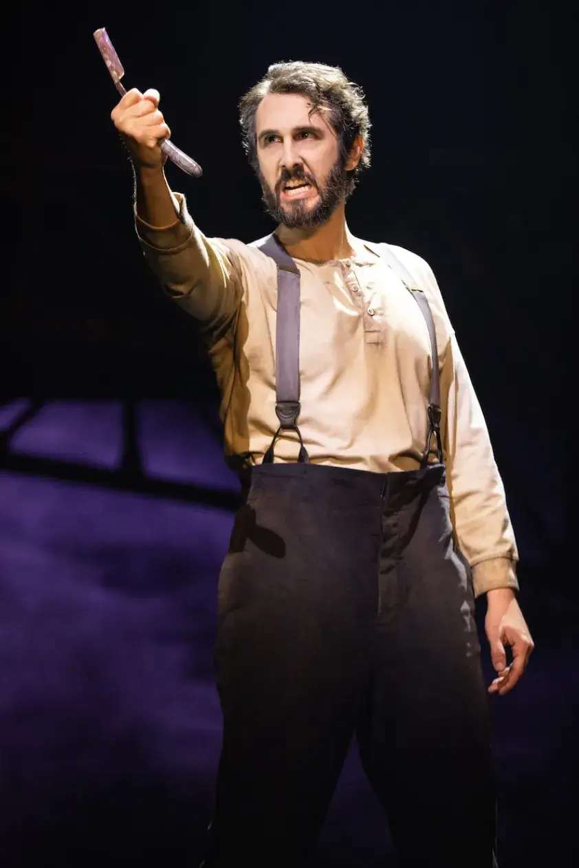 Josh Groban as Sweeney Todd